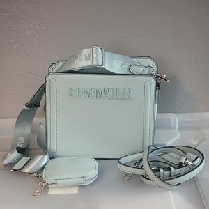 Steve Madden Pastel Blue Crossbody Bag Set